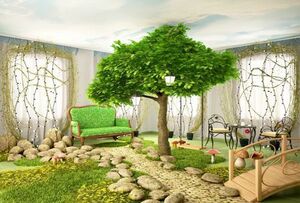Фотообои DIVINO Decor -046 Сказочная комната 2 400х27