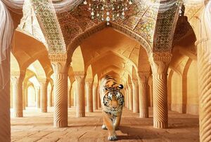 Фотообои DIVINO Decor -047 Тигр 400х27