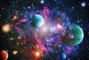 Фотообои DIVINO Decor -070 Большой космос 400х27