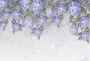 Фотообои Divino Decor F коллекцияF-140-1Цветки сирени 400х270-1Divino