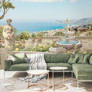 Фотообои Divino Decor F коллекцияF-241 Балкон со статуями 400х270-1Divino