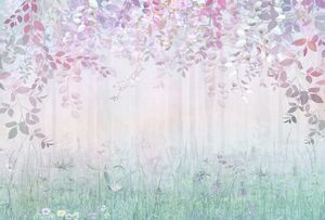Фотообои Divino Decor Лес в радужной дымке 400х270