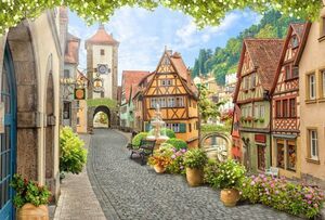 Фотообои Divino Decor Старый город 400х270