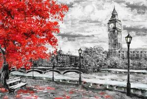 Фотообои Divino Decor Улочка Лондона 400х27