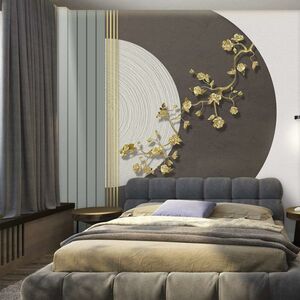 Фотообои флизелиновые встык VEROL Абстракция 3D 300х283 см, 112-ФФО-05757
