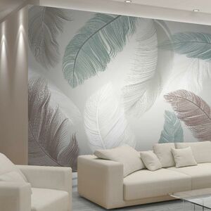 Фотообои флизелиновые встык VEROL Перья 300х283 см