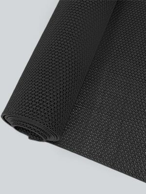 Коврик противоскользящий для бассейна и бани CARPET&HOME 90см*250см Черный