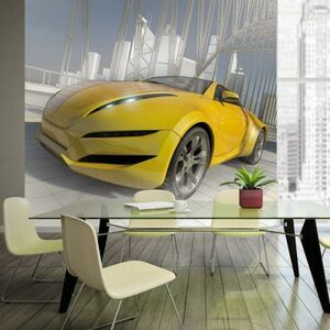 Обои Milan (Скорость, желтая машина), M 321, 300х270 см