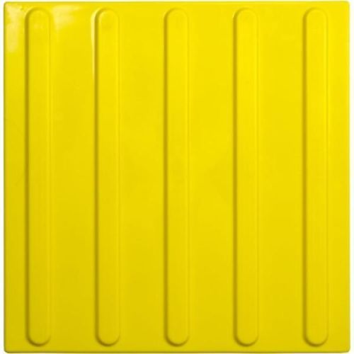 PALITRA TECHNOLOGY Плитка тактильная направление движения, полоса 10шт 50245-1-PU-300x300x