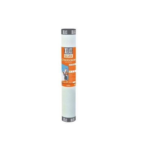 Стеклообои X-Glass SILVER Рогожка средняя 120г/м2, 1х25м