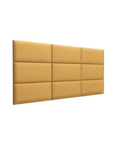 Стеновая панель Eco Leather Gold 30х60 см 2 шт.