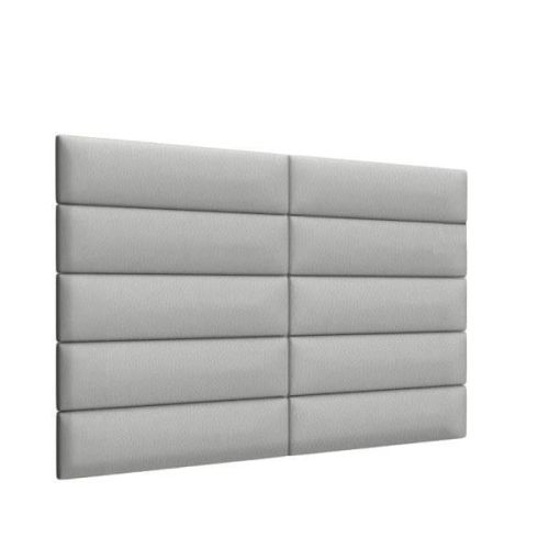 Стеновая панель Eco Leather Grey 15х60 см 4 шт.