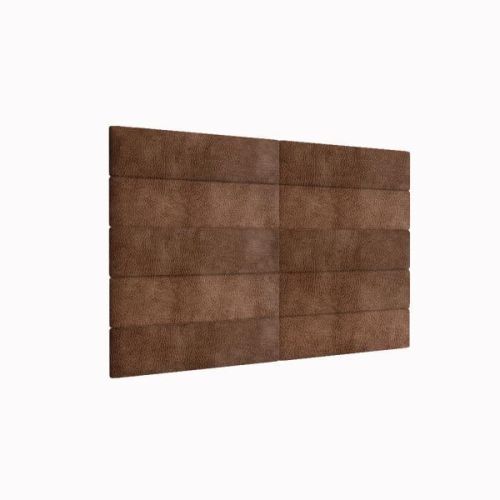 Стеновая панель Eco Leather Moka 15х60 см 4 шт.