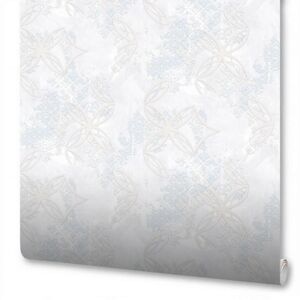 WALLSECRET Couture обои виниловые на флизелиновой основе (1,06х10,05м) белые